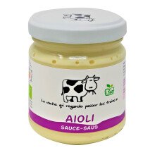 La Vache Bio knoflooksaus 200 ml