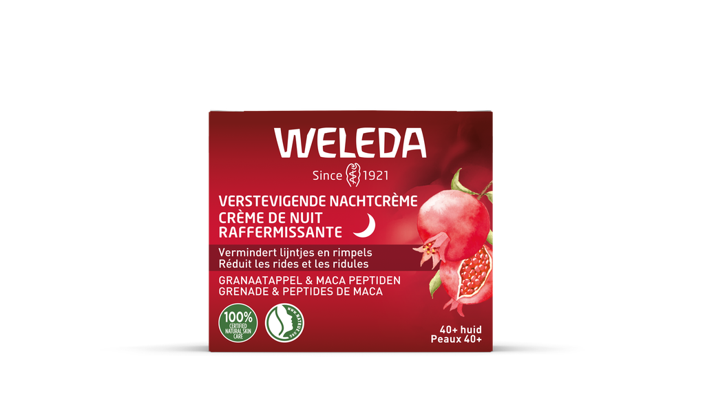 Weleda Granaatappel & maca verstevigende nachtcreme 40ml