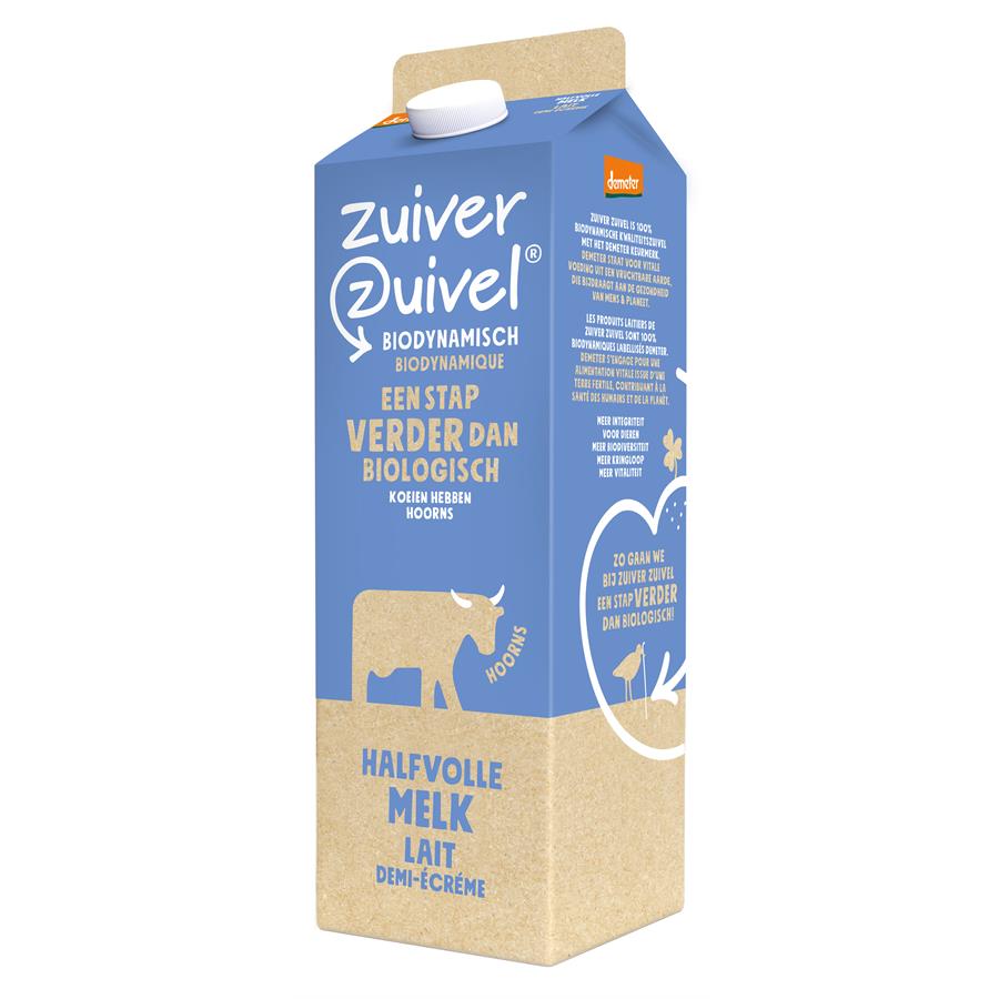 Zuiver Zuivel Halfvolle melk 1 l (vers)