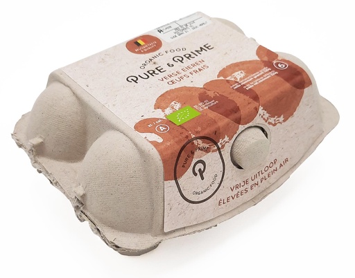 [30346] Pure &amp; Prime Eieren per 6 bio 320g