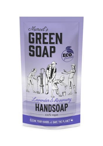 [30688] M.Green soap Handzeep refill lavendel &amp; rozemarijn 500ml