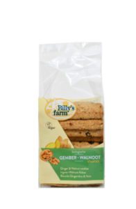 [30697] Billy's Farm Gember walnootstaafjes bio 175g