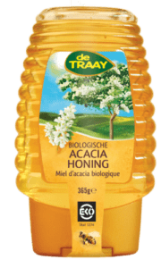 [30913] De Traay Acaciahoning knijpfles bio 365g