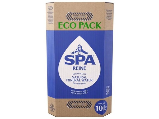 [30959] SPA Reine - Niet bruisend natuurlijk mineraalwater ECOPACK 10L