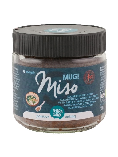 [30973] Terrasana Mugi miso ongepasteuriseerd bio 350g (gemaakt obv gerst)
