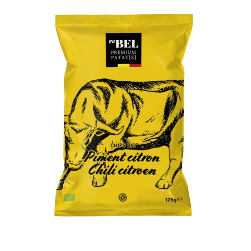 [30983] Oxfam BIO Aardappelchips met chili en citroen 125g