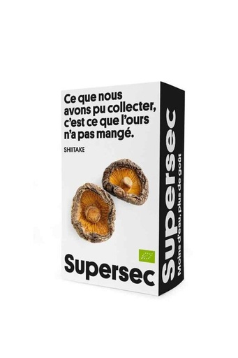 [33677] Supersec Shiitake paddenstoelen (25gr)