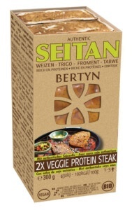 [BE0001] Bertyn Veggie protein steak tarwe bio 300g