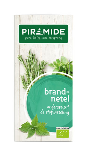 [PI1010] Piramide Brandnetelthee 20 builtjes